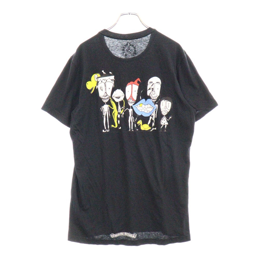 CHROME HEARTS(クロムハーツ) × MATTY BOY マッティボーイ グラフィックプリント 半袖Tシャツ カットソー ブラック
