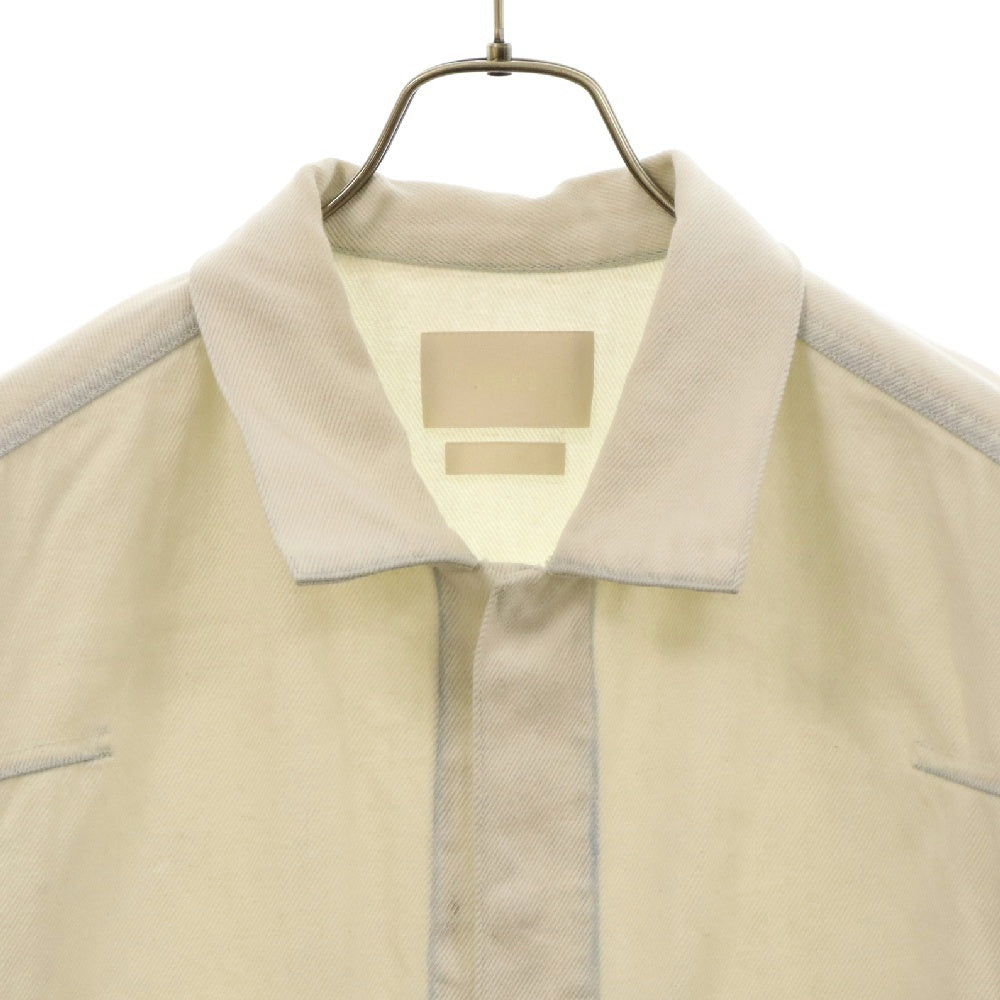 YOKE(ヨーク) 21SS DETACHABLE POCKET DENIM JACKET ディタチャブル ポケット デニム ジャケット ホワイト