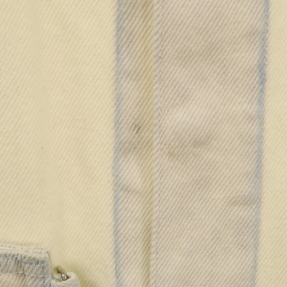 YOKE(ヨーク) 21SS DETACHABLE POCKET DENIM JACKET ディタチャブル ポケット デニム ジャケット ホワイト