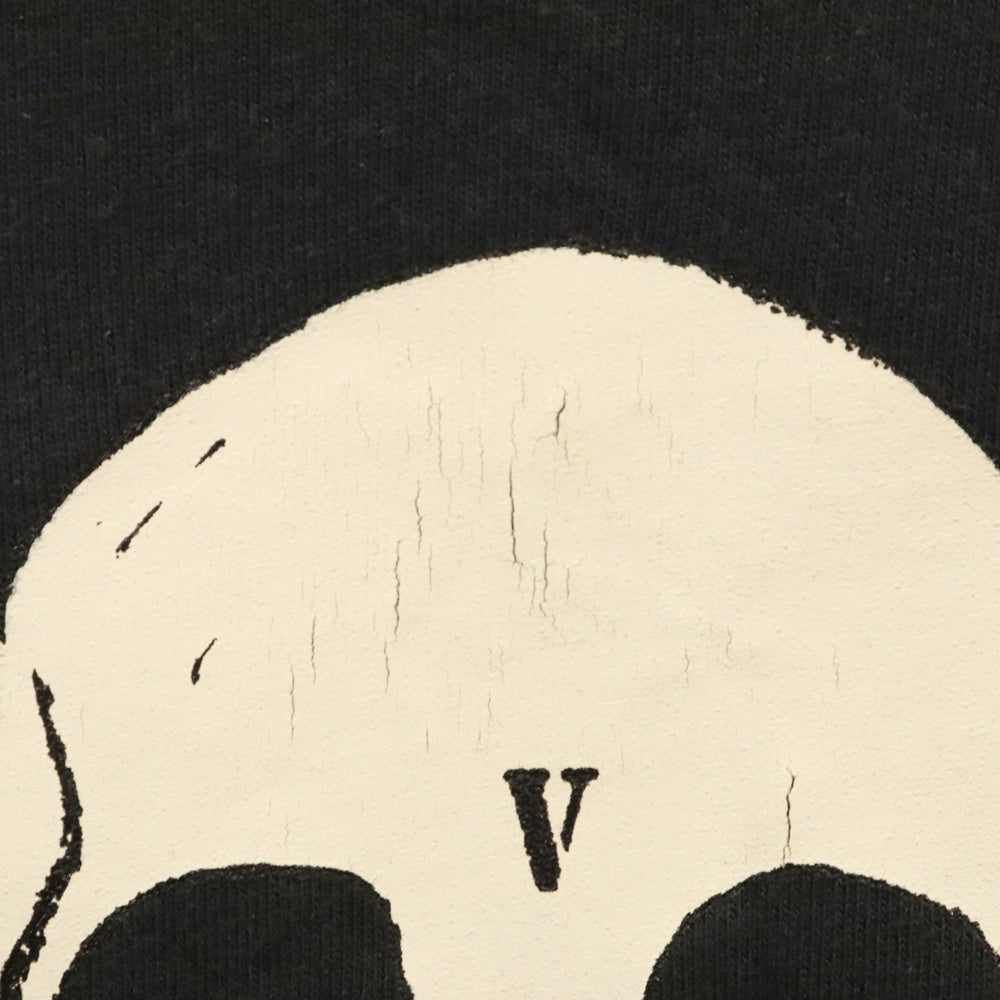 VLONE(ヴィーロン) Skull & Bone S/S TEE スカル & ボーン バックプリント 半袖Tシャツ カットソー ブラック
