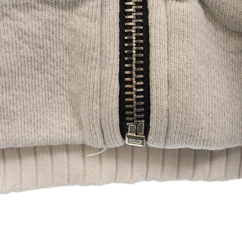 COTTON CITIZEN(コットンシチズン) OVER SIZE ZIP UP HOODIE オーバーサイズ ジップアップフーディ パーカー アイボリー
