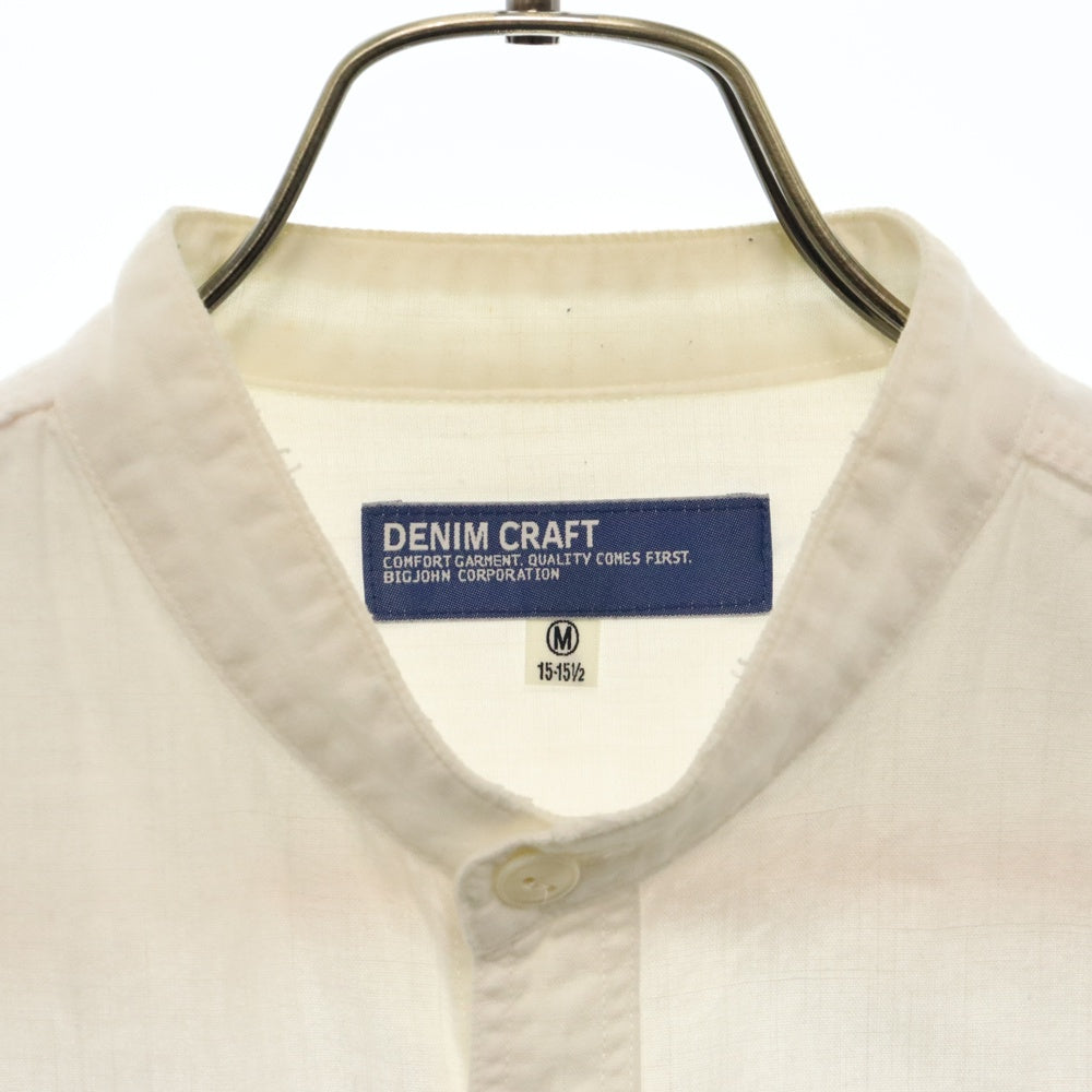 BIG JOHN(ビッグジョン) DENIM CRAFT SHIRT デニムクラフト 長袖シャツ ホワイト VDC901B