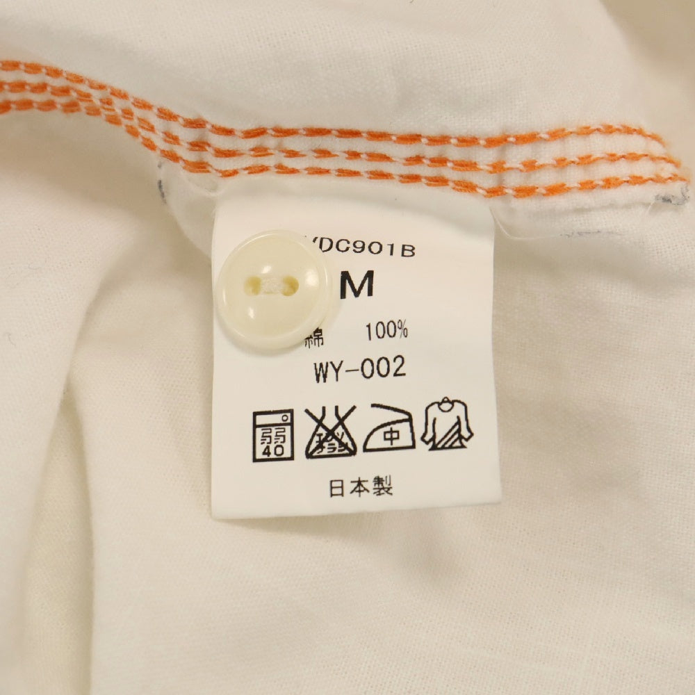 BIG JOHN(ビッグジョン) DENIM CRAFT SHIRT デニムクラフト 長袖シャツ ホワイト VDC901B