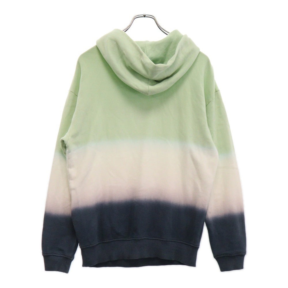 GIVENCHY(ジバンシィ) グラデーションデザイン プルオーバースウェットフーディ パーカー グリーン BWJ01C3Z3S