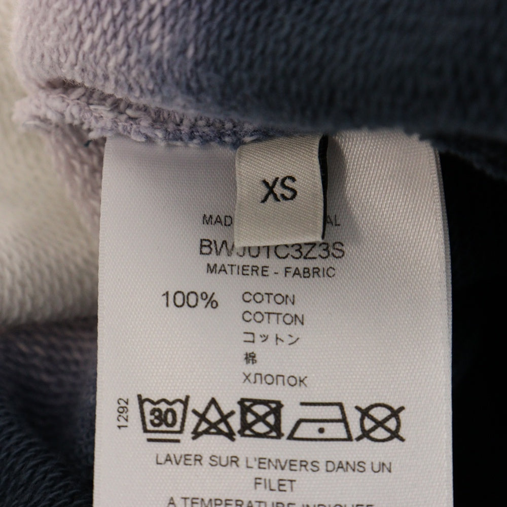 GIVENCHY(ジバンシィ) グラデーションデザイン プルオーバースウェットフーディ パーカー グリーン BWJ01C3Z3S