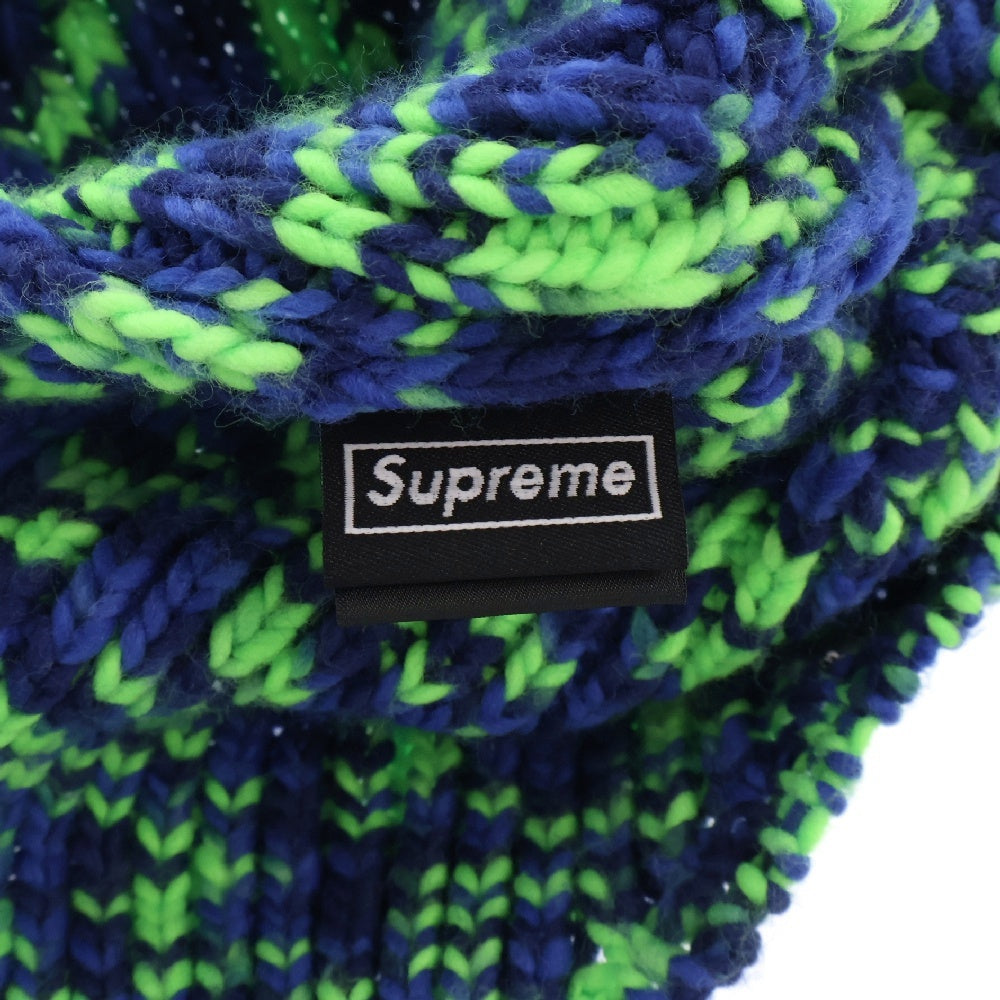 SUPREME(シュプリーム) 22AW ×NEW ERA Toboggan Beanie ×ニューエラ トボガン ビーニー 帽子 キャップ グリーン/ブルー