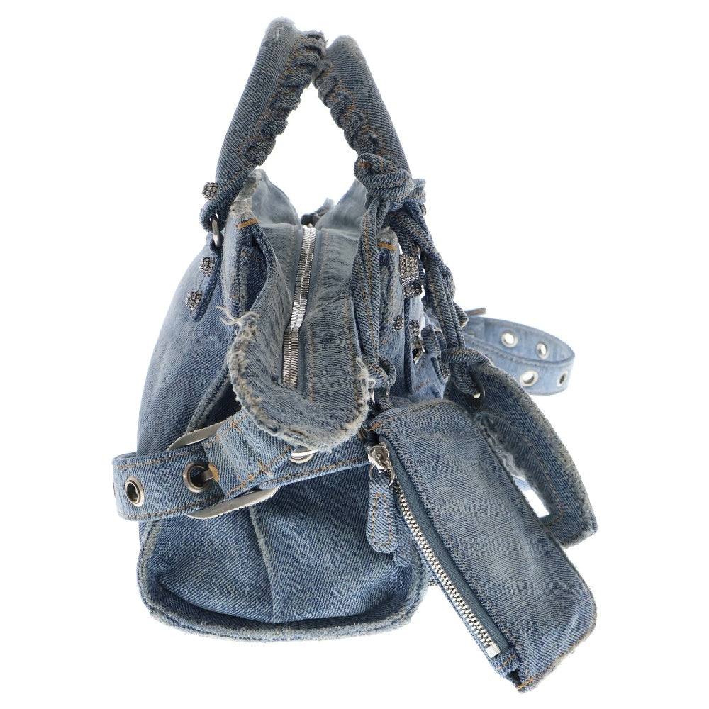 BALENCIAGA(バレンシアガ) NEO CAGOLE CITY 751523 ネオカゴールシティ 2WAYショルダーバッグ ハンドバッグ インディゴ レディース