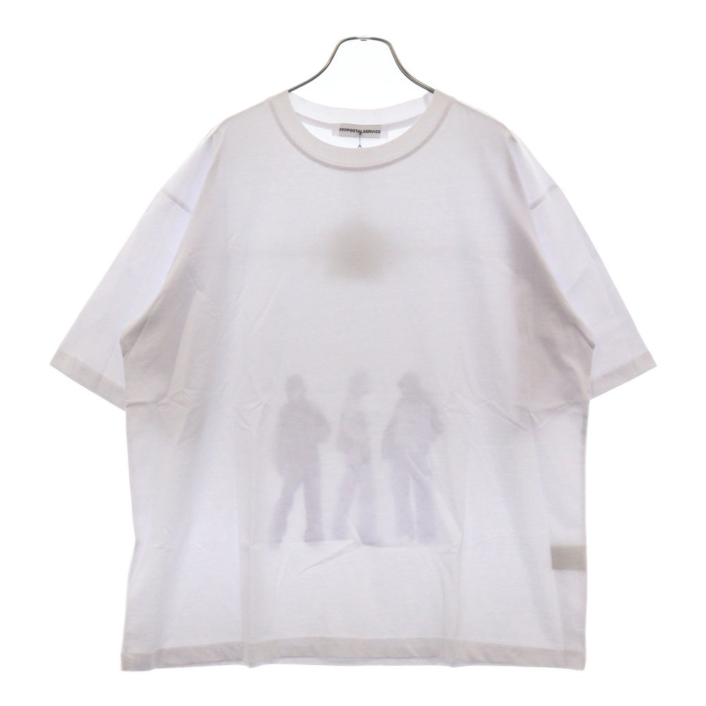 FFFPOSTALSERVICE(トリプルエフポスタルサービス) TOKYO LIMITED TEE A NEVER ENDING 東京ポップアップ限定 クルーネック半袖プリントTシャツ ホワイト