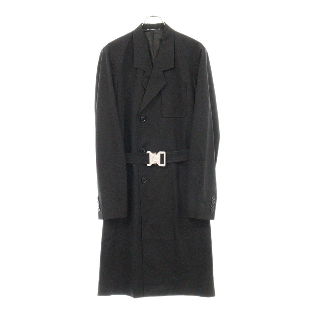 Christian Dior(クリスチャンディオール) 19AW ×ALYX 933C307A4517 ×アリクス ローラーコースター バックル ブラック トレンチコート