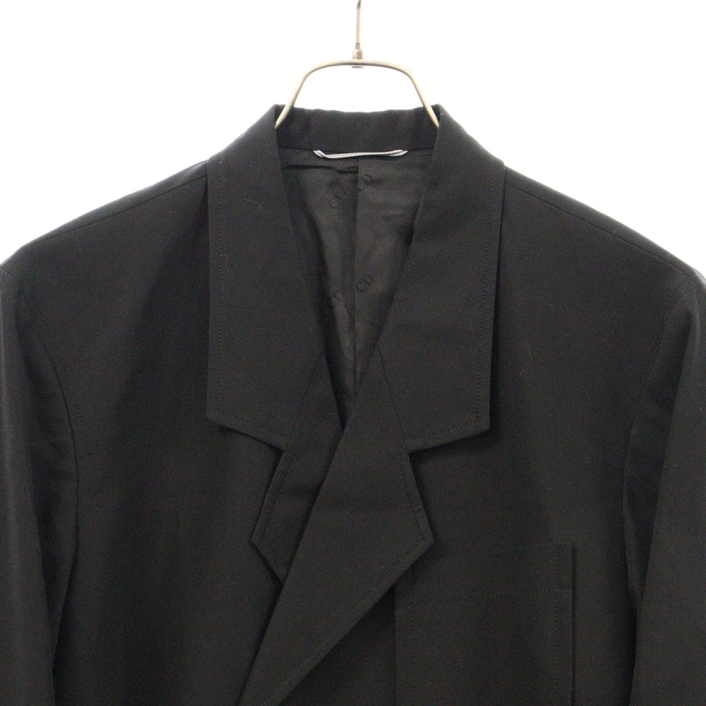 Christian Dior(クリスチャンディオール) 19AW ×ALYX 933C307A4517 ×アリクス ローラーコースター バックル ブラック トレンチコート