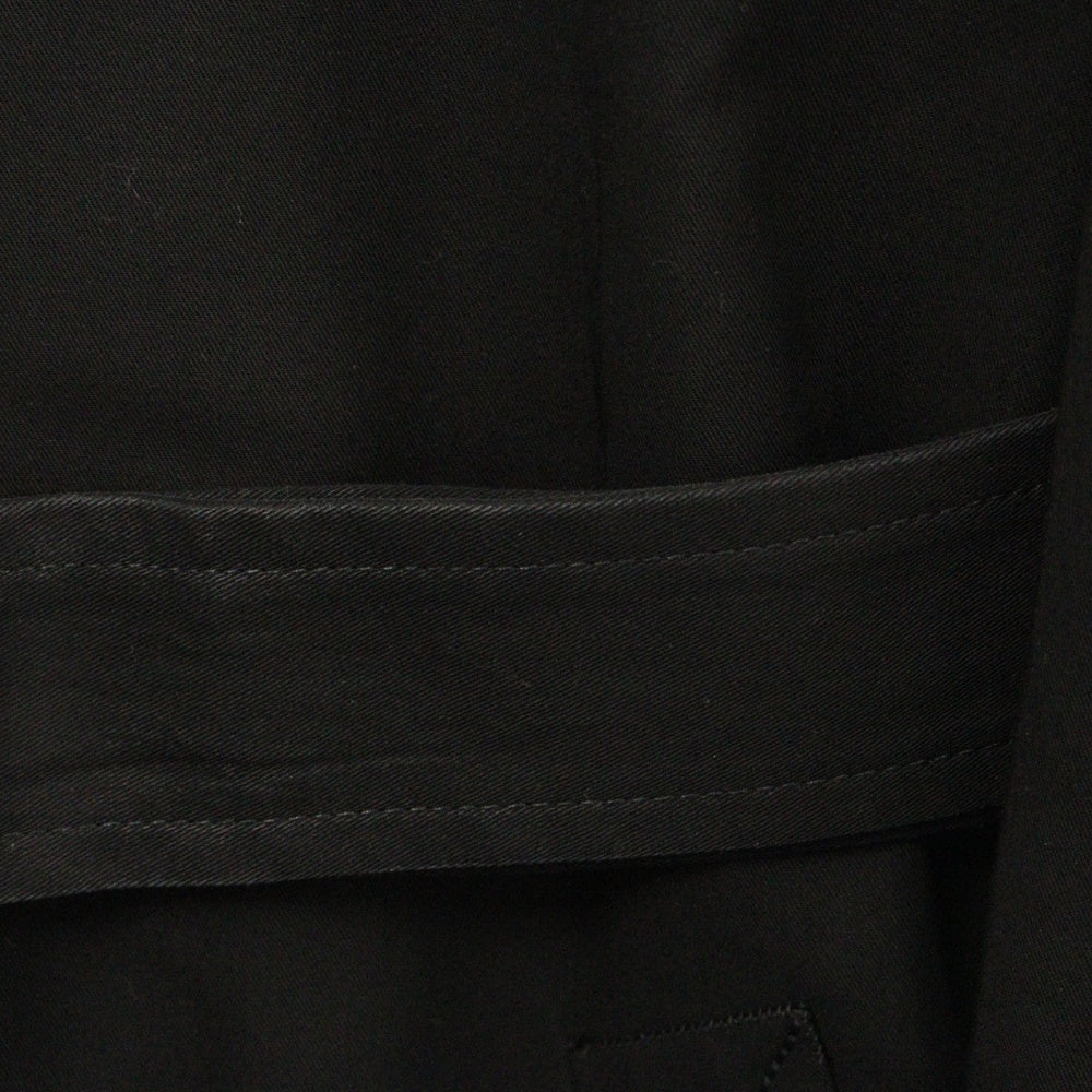 Christian Dior(クリスチャンディオール) 19AW ×ALYX 933C307A4517 ×アリクス ローラーコースター バックル ブラック トレンチコート