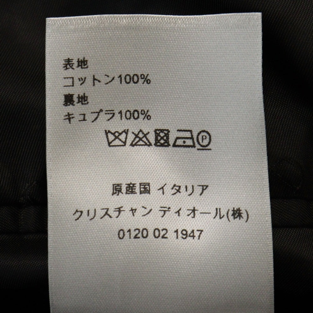 Christian Dior(クリスチャンディオール) 19AW ×ALYX 933C307A4517 ×アリクス ローラーコースター バックル ブラック トレンチコート