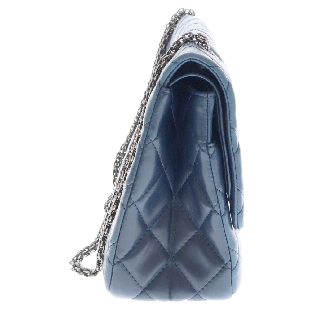 CHANEL(シャネル) マトラッセ2.55 チェーンショルダーバッグ A37587 ネイビー レディース