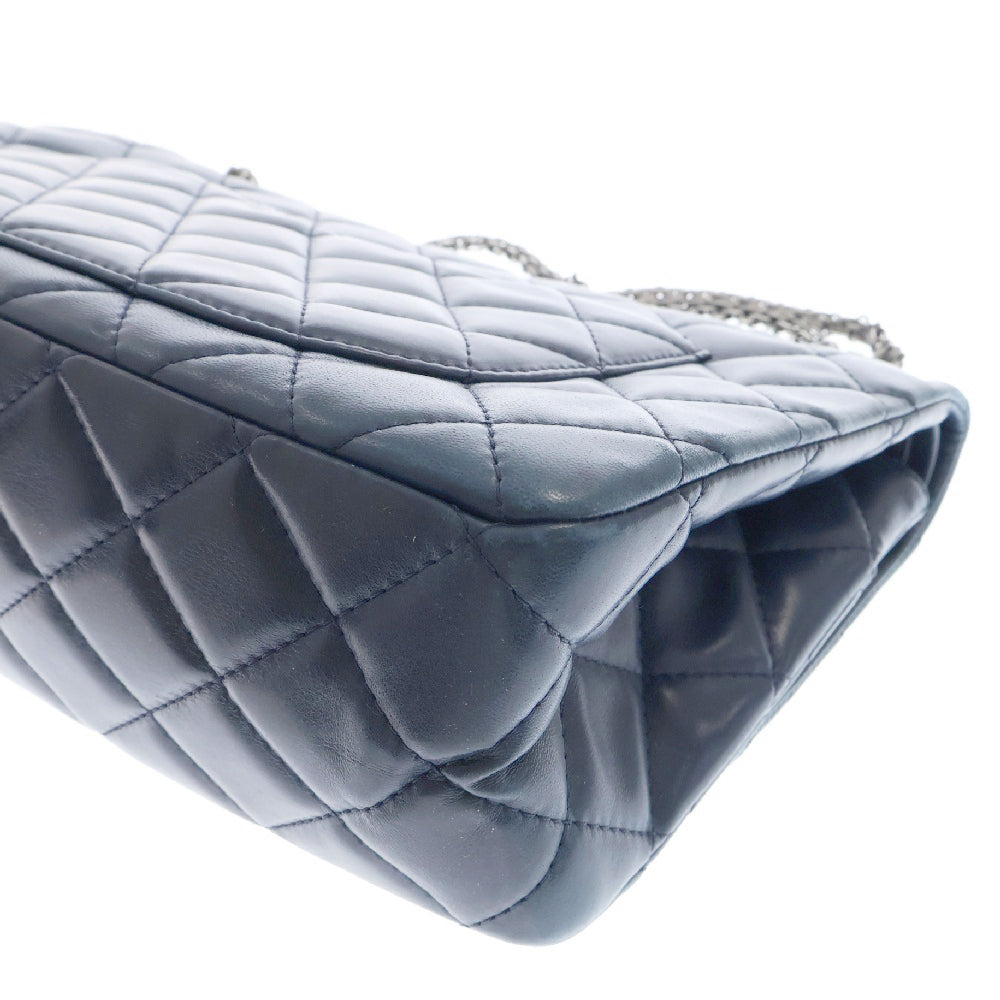 CHANEL(シャネル) マトラッセ2.55 チェーンショルダーバッグ A37587 ネイビー レディース