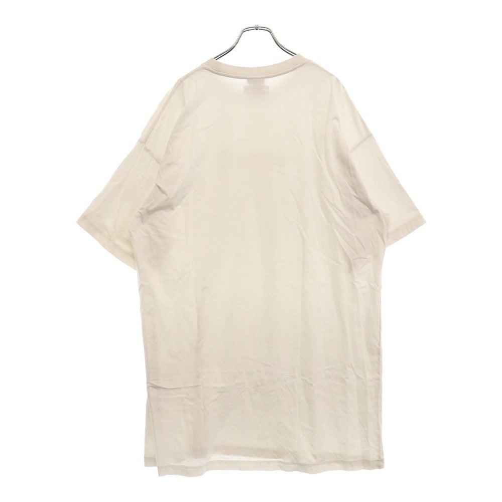 VETEMENTS(ヴェトモン) 21SS ロゴ刺繍 オーバーサイズ半袖Tシャツ カットソー ホワイト UE51TR450W