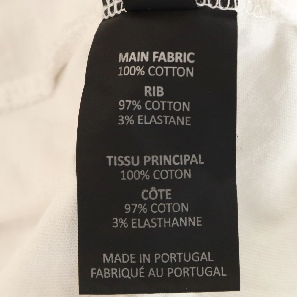 VETEMENTS(ヴェトモン) 21SS ロゴ刺繍 オーバーサイズ半袖Tシャツ カットソー ホワイト UE51TR450W