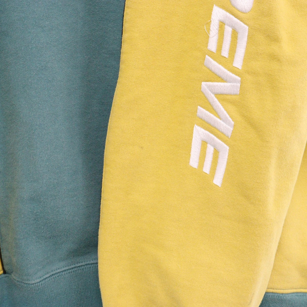 SUPREME(シュプリーム) 18AW Speedway Half Zip Sweatshirt スピードウェイ ハーフジップ プルオーバースウェット トレーナー イエロー/グリーン