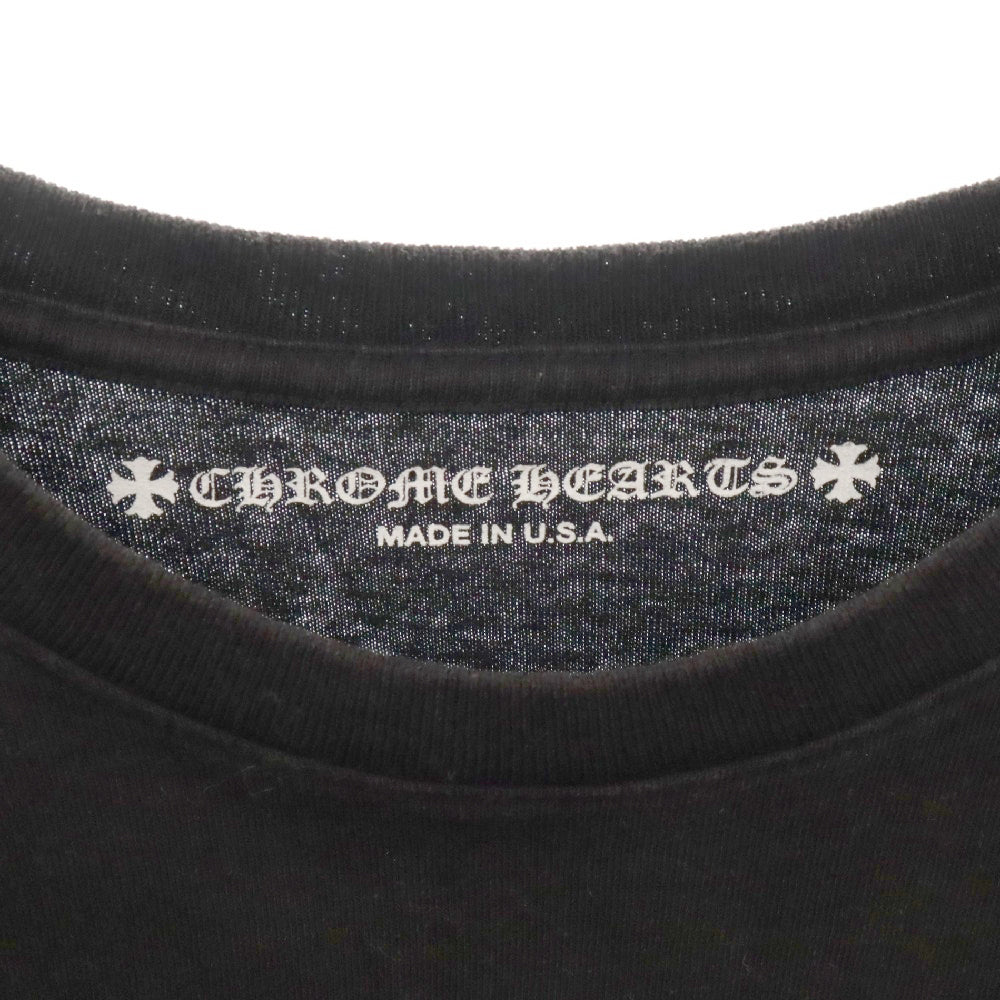 CHROME HEARTS(クロムハーツ) PPO STAY FAST RACE TEAM T-SHRT MATTY BOYステイファストプリント半袖Tシャツ ブラック