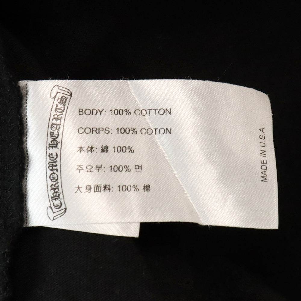 CHROME HEARTS(クロムハーツ) PPO STAY FAST RACE TEAM T-SHRT MATTY BOYステイファストプリント半袖Tシャツ ブラック