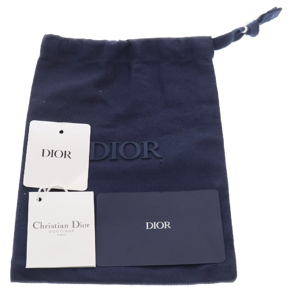 DIOR(ディオール) ロゴ刺繍 二つ折り コンパクトウォレット 財布 カーキ 2ESBC027MDE