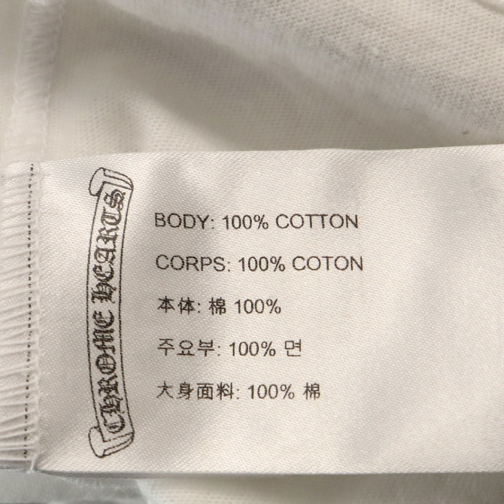 CHROME HEARTS(クロムハーツ) CH T-SHRT 1 フォティプリント 半袖Tシャツ カットソー ホワイト