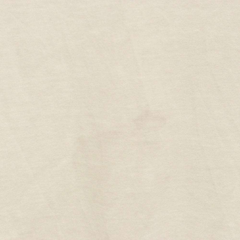 CELINE(セリーヌ) ロゴプリント クルーネック半袖Tシャツ ホワイト 2X43C671Q