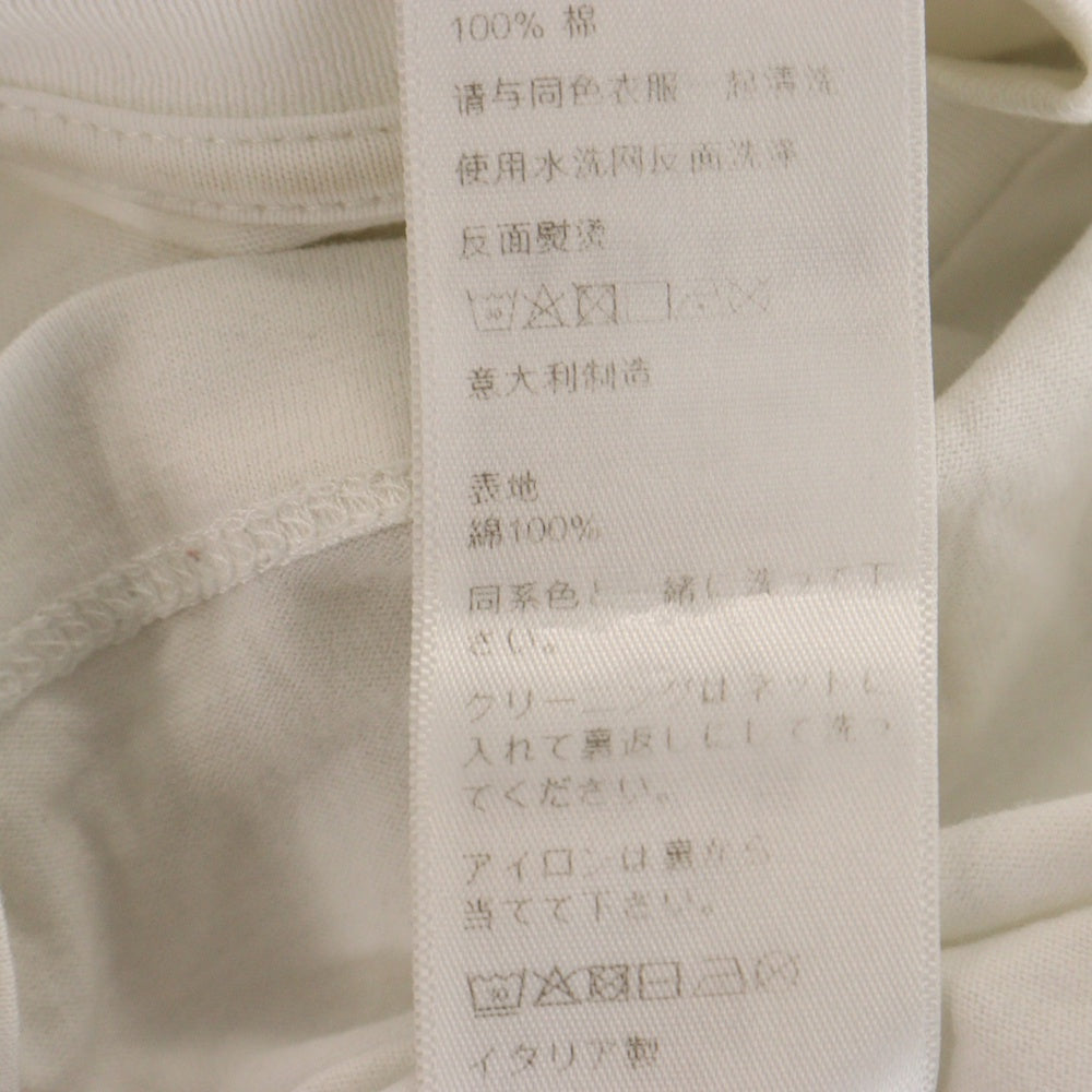 CELINE(セリーヌ) ロゴプリント クルーネック半袖Tシャツ ホワイト 2X43C671Q