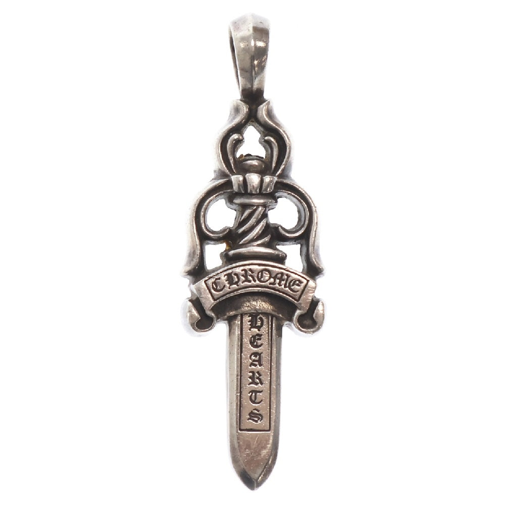 CHROME HEARTS(クロムハーツ) LARGE DAGGER ラージダガー ペンダント シルバーネックレストップ シルバー