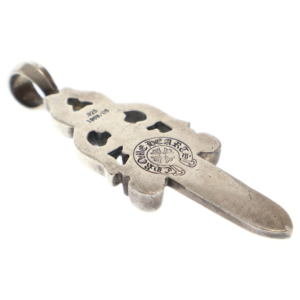 CHROME HEARTS(クロムハーツ) LARGE DAGGER ラージダガー ペンダント シルバーネックレストップ シルバー
