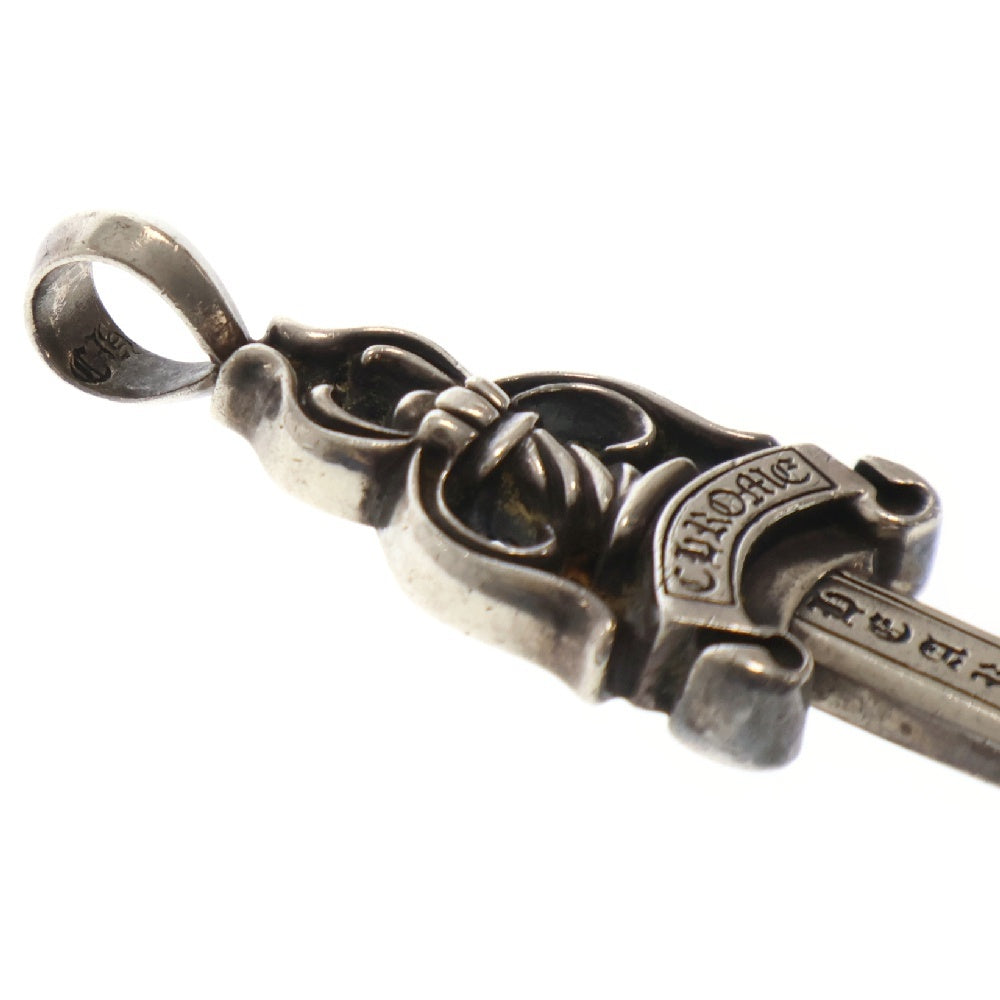 CHROME HEARTS(クロムハーツ) LARGE DAGGER ラージダガー ペンダント シルバーネックレストップ シルバー