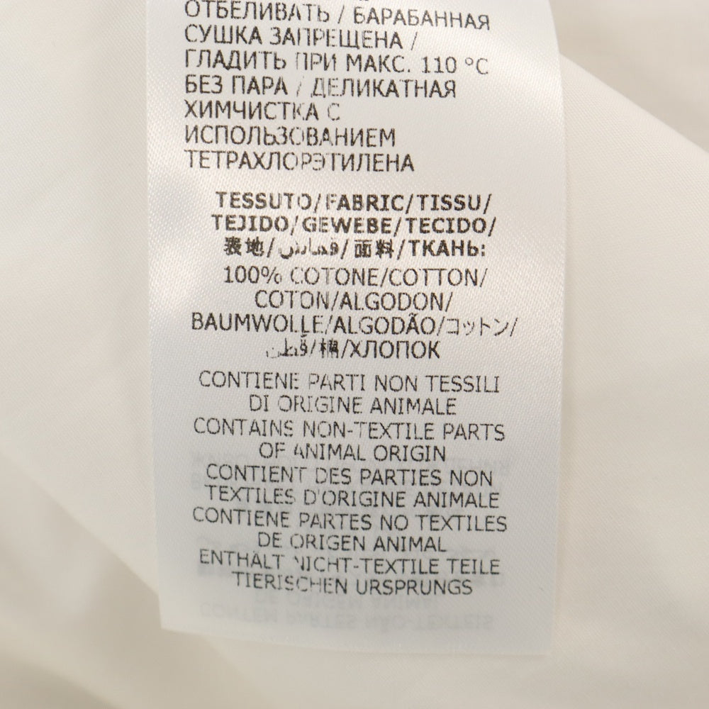 Alexander McQueen(アレキサンダーマックイーン) 70S Colored Evening Shirt カラーイブニング 長袖シャツ ホワイト 643528 QQN66