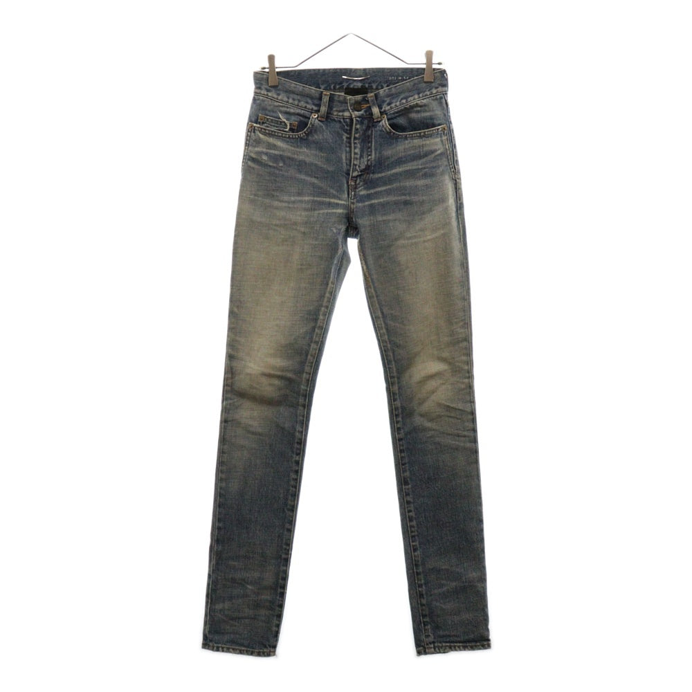 SAINT LAURENT PARIS(サンローランパリ) 18SS ストレッチ デニムスキニーパンツ インディゴ 527389 YD862