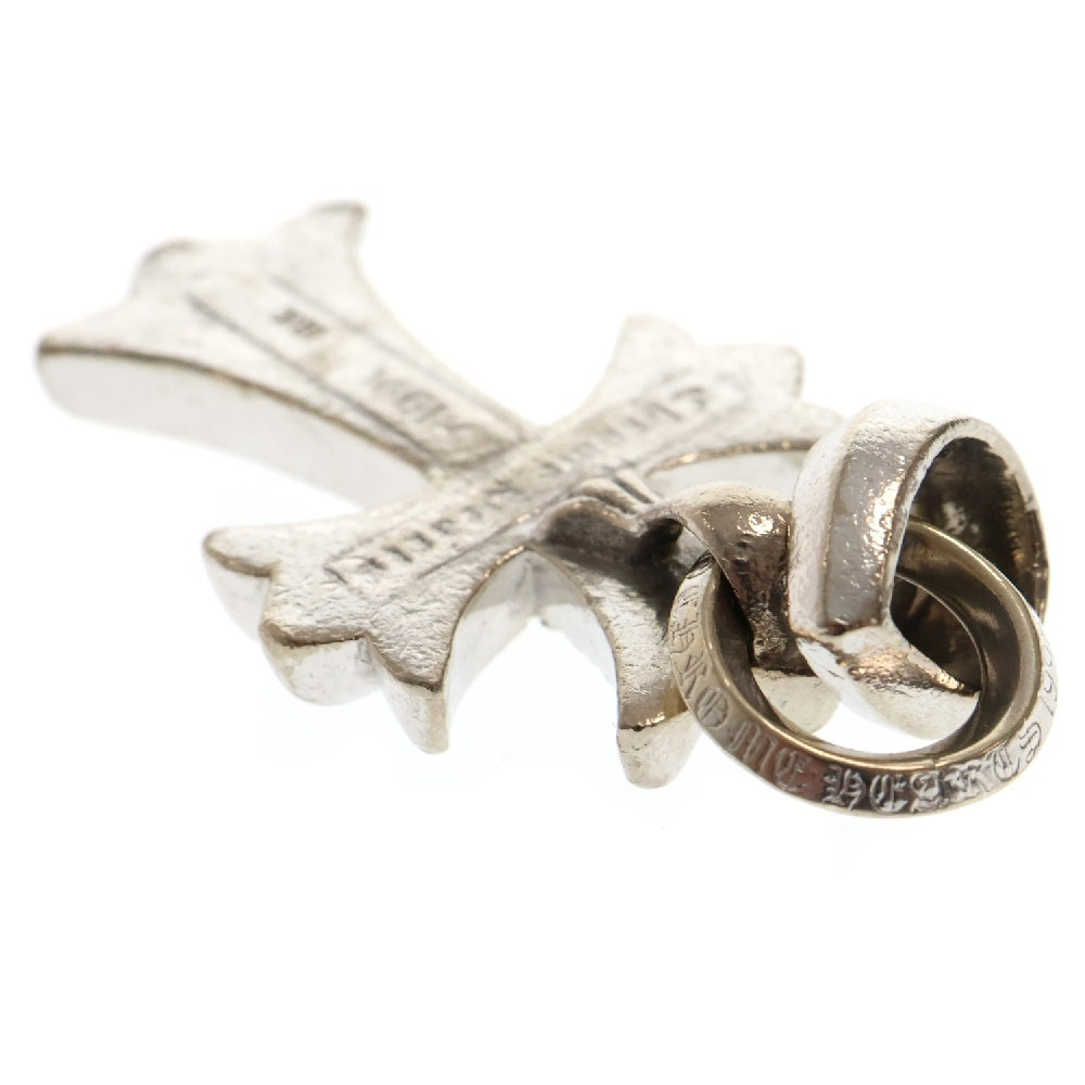 CHROME HEARTS(クロムハーツ) 18KWG CH CRS SML P D スモールCHクロス PAVEダイヤ ペンダント ホワイトゴールドネックレストップ