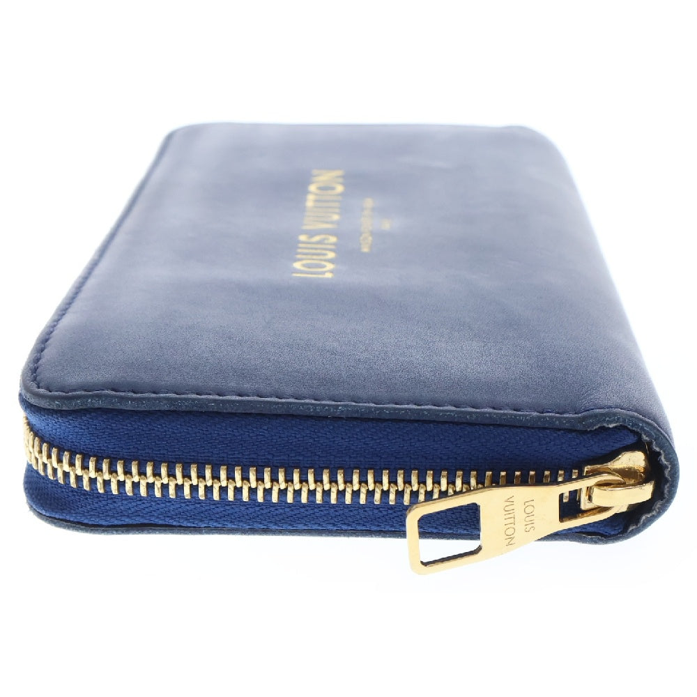 LOUIS VUITTON(ルイヴィトン) フライトバッグパナーム ジッピーウォレット 長財布 ブルー M58044
