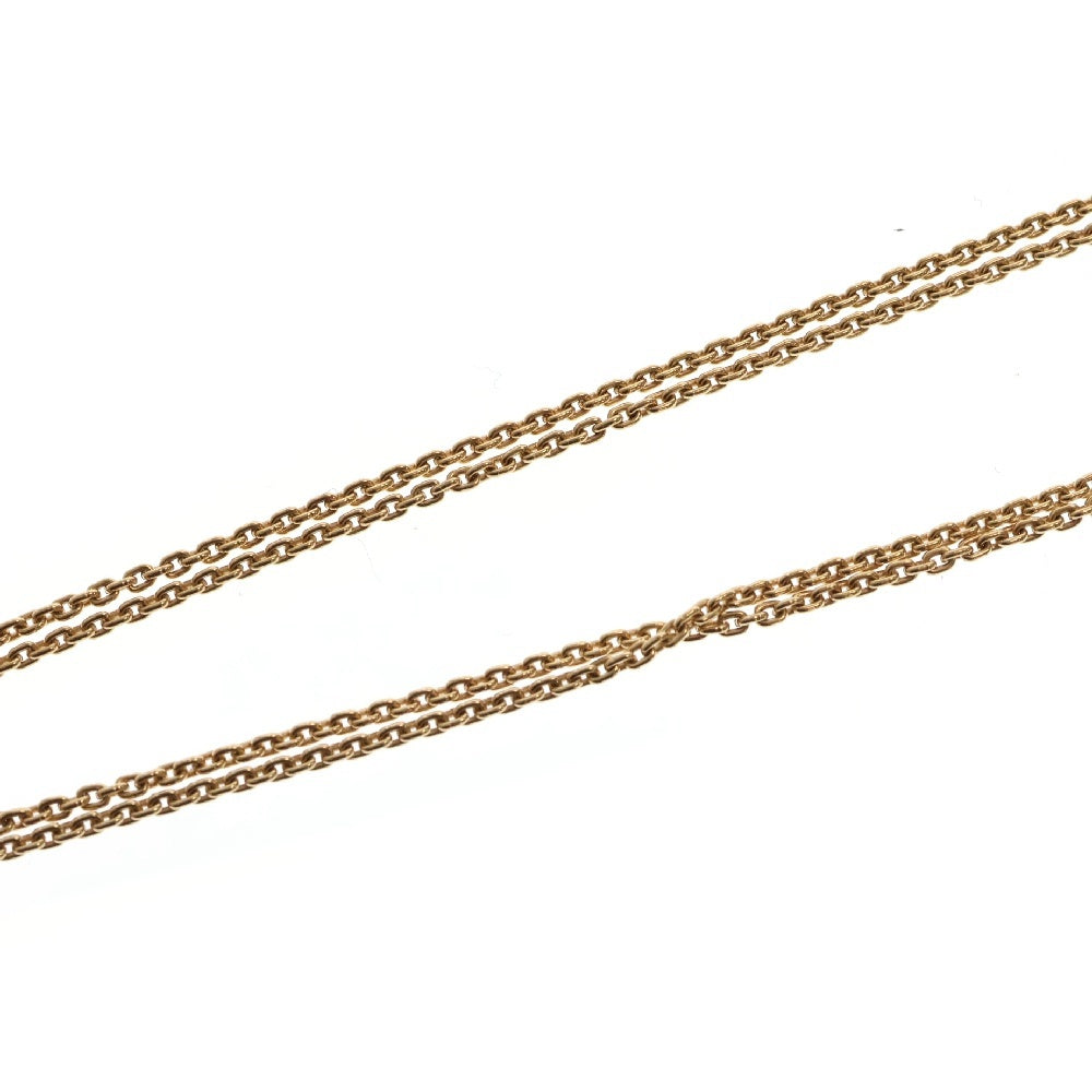 TIFFANY&Co(ティファニー) K18YG ハードウェア ダブルリンク ダイヤ ペンダントネックレス イエローゴールド