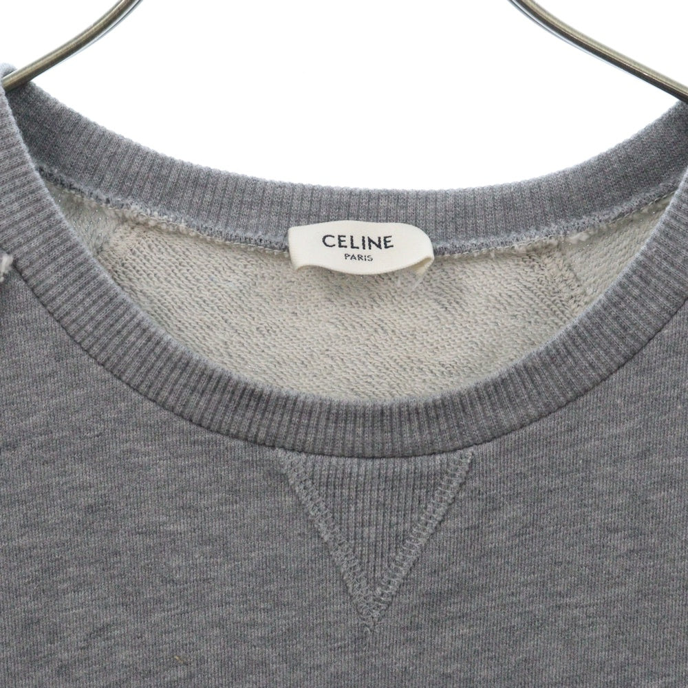CELINE(セリーヌ) ロゴスタッズ ノースリーブ カットソー グレー 2Y556670Q