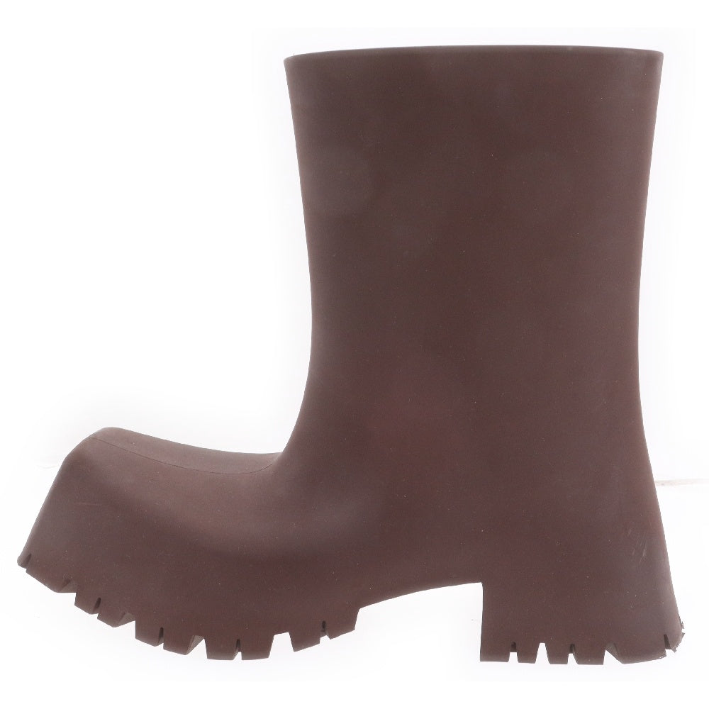 BALENCIAGA(バレンシアガ) 22SS TROOPER RUBBER BOOT トルーパー ラバーブーツ ロングブーツ 680660 ブラウン t39