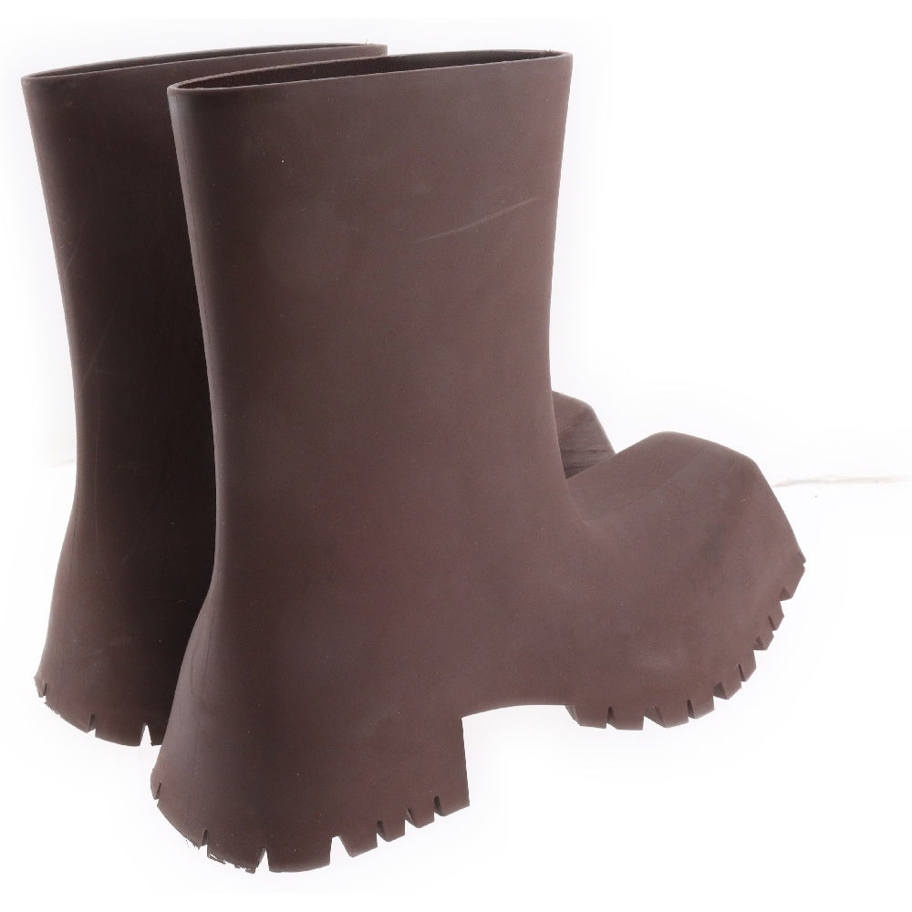 BALENCIAGA(バレンシアガ) 22SS TROOPER RUBBER BOOT トルーパー ラバーブーツ ロングブーツ 680660 ブラウン t39