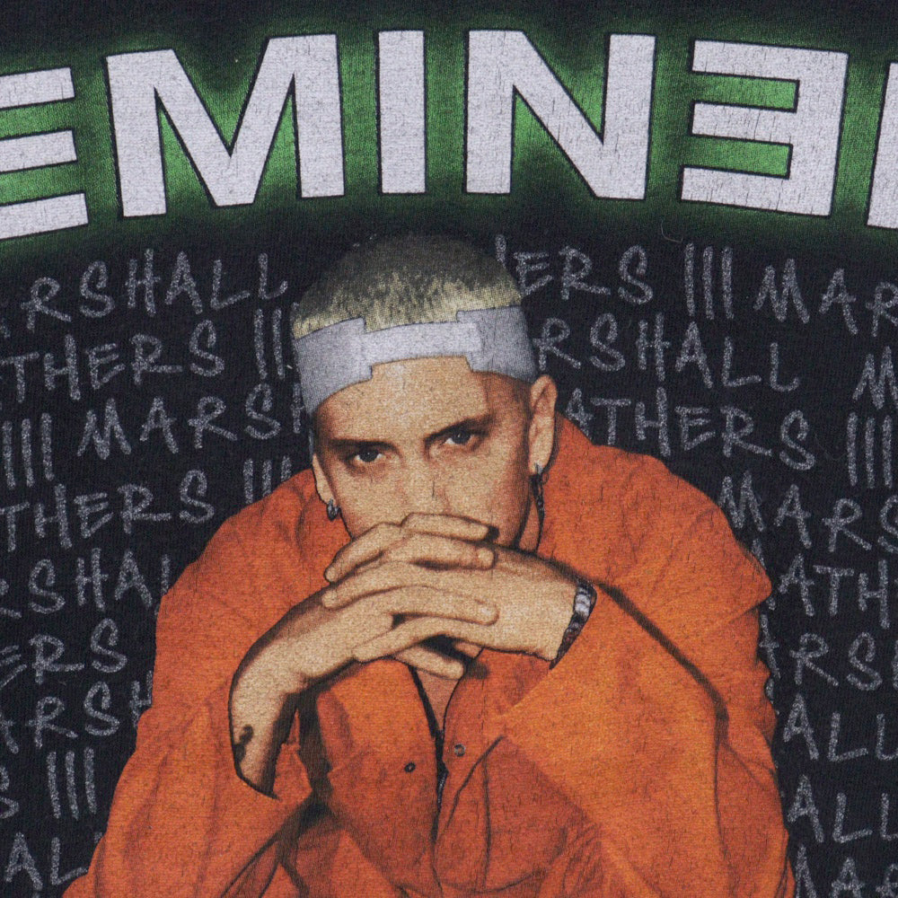 VINTAGE(ヴィンテージ) EMINEM T-shirt エミネム 両面プリント 半袖Tシャツ カットソー ブラック