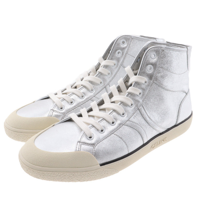 CELINE(セリーヌ) AS-02 アランミッドロースニーカー シューズ シルバー 356243093C