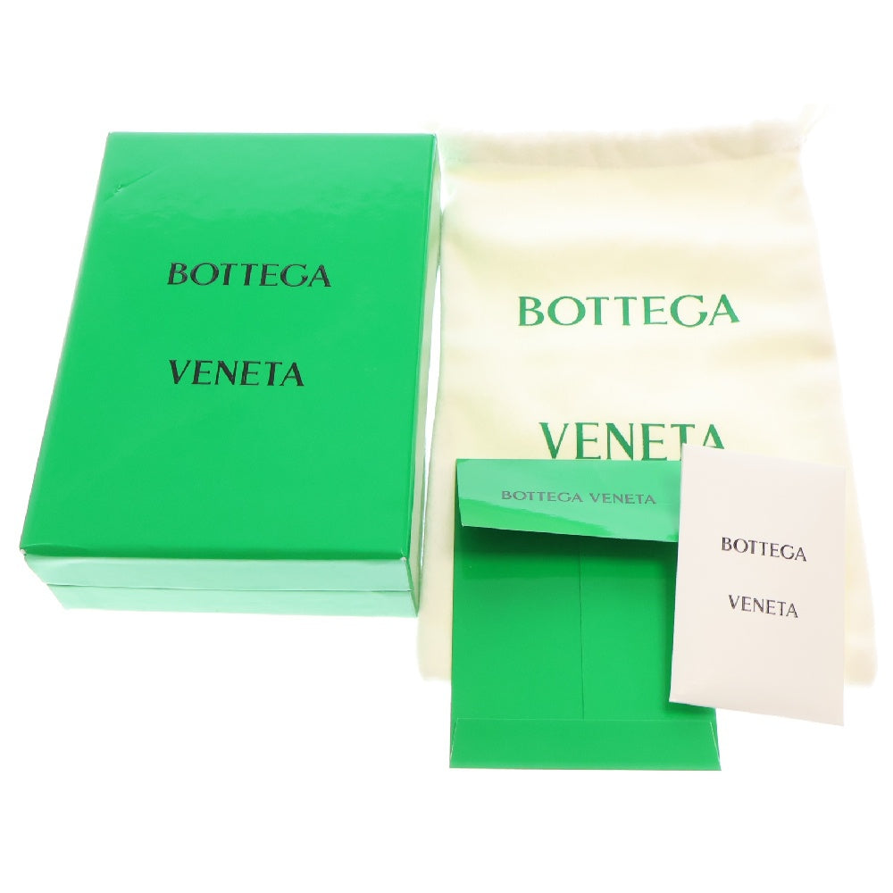 BOTTEGA VENETA(ボッテガヴェネタ) イントレチャート 二つ折り財布 ウォレット ブラック/ブルー 619390 VCPQ7
