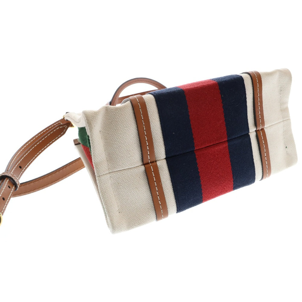 GUCCI(グッチ) インターロッキンG 2WAYミニトートバッグ ショルダーバッグ ホワイト 727735