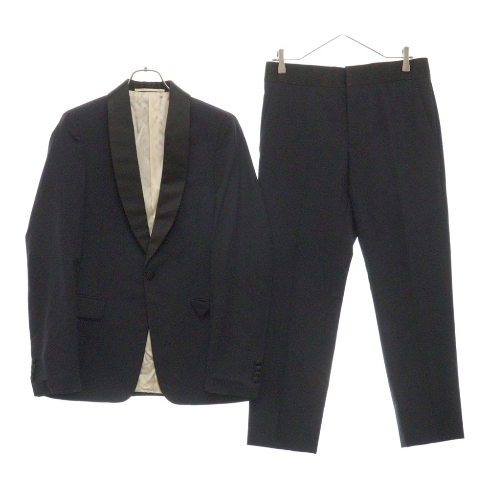 PRADA(プラダ) シングルテーラードジャケット スラックスパンツ セットアップスーツ ネイビー UAF421 S192 BG4