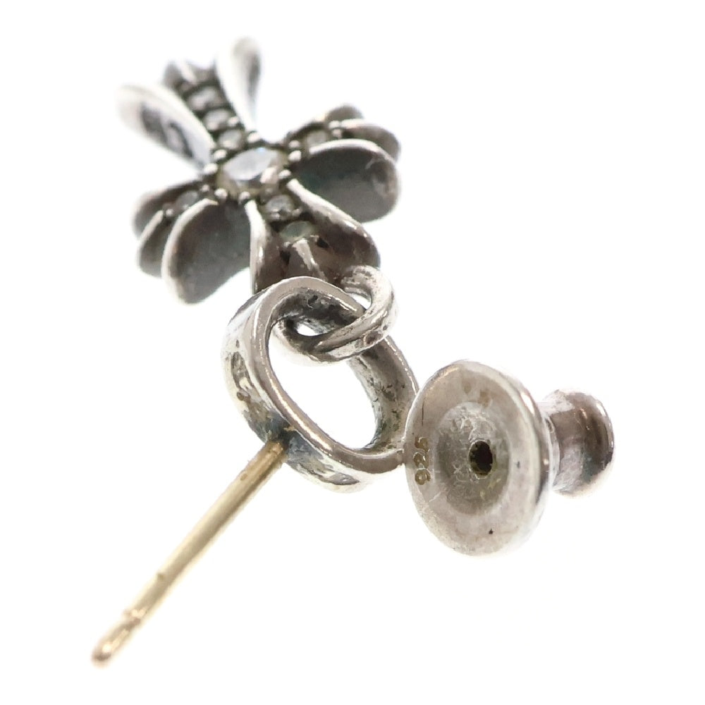 CHROME HEARTS(クロムハーツ) BBY F PPRCHN P D ベイビーファット PAVEダイヤ シルバーピアス