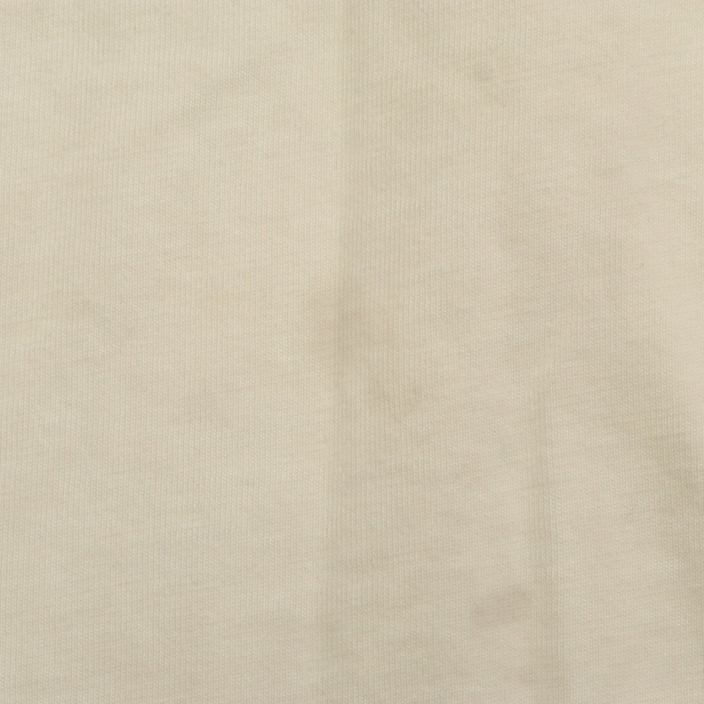Acne Studios(アクネ ストゥディオズ) クルーネック コットン7分袖Tシャツ カットソー ホワイト 25K166