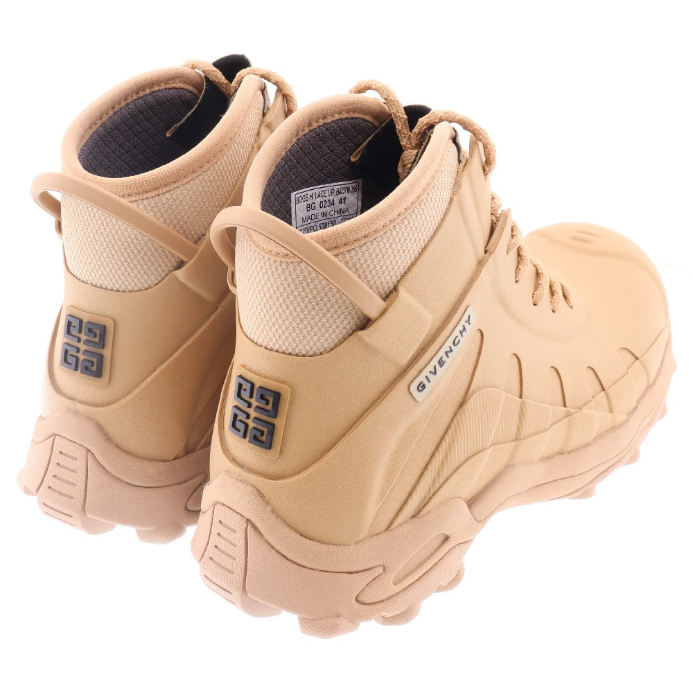 GIVENCHY(ジバンシィ) Trekking Boots BOGS SOLE BG0234 ハイカットトレッキングブーツ ボグスソール ベージュ 41