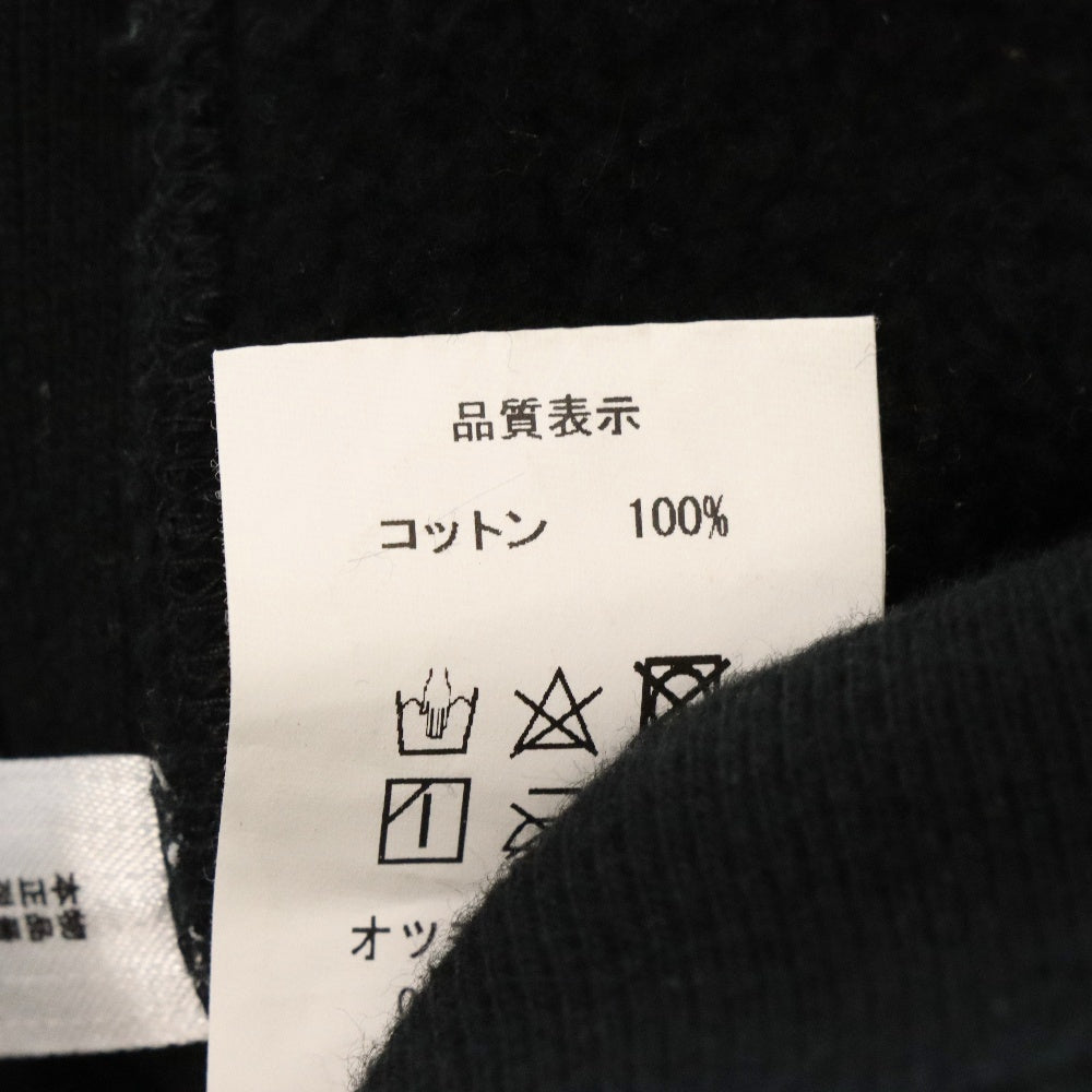 WASTED YOUTH(ウェイステッドユース) 24SS HEAVY WEIGHT HOODIE #2 ヘビーウエイト プルオーバーフーディー ブラック パーカー