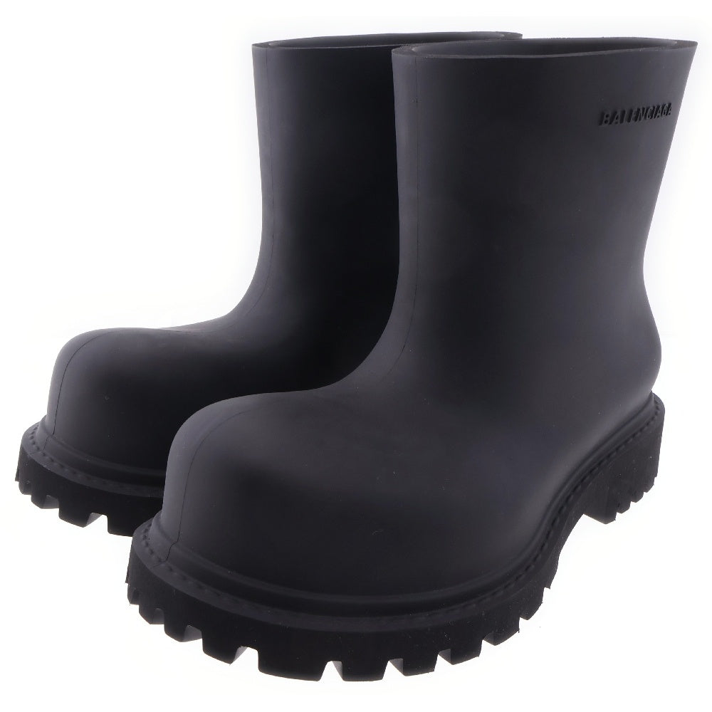 BALENCIAGA(バレンシアガ) STEROID BOOTIE ステロイドブーツ ハイカット ラバー 770589 ブラック