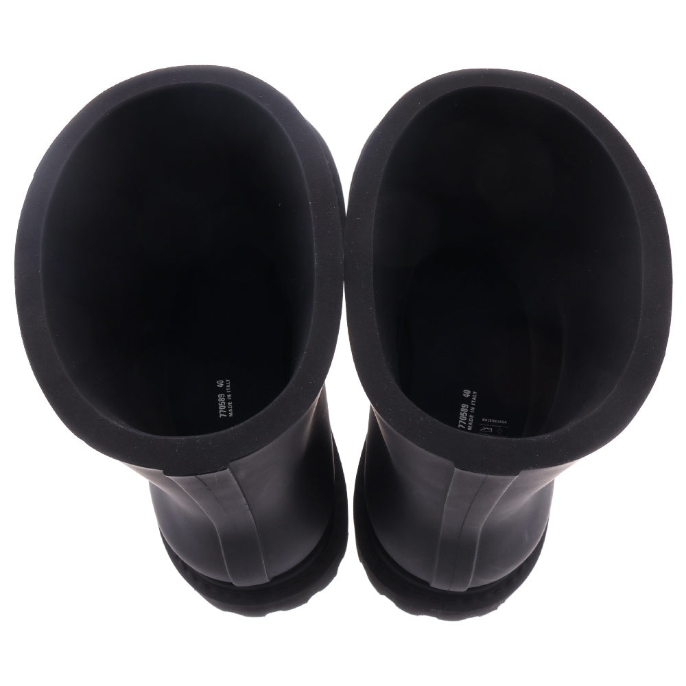 BALENCIAGA(バレンシアガ) STEROID BOOTIE ステロイドブーツ ハイカット ラバー 770589 ブラック