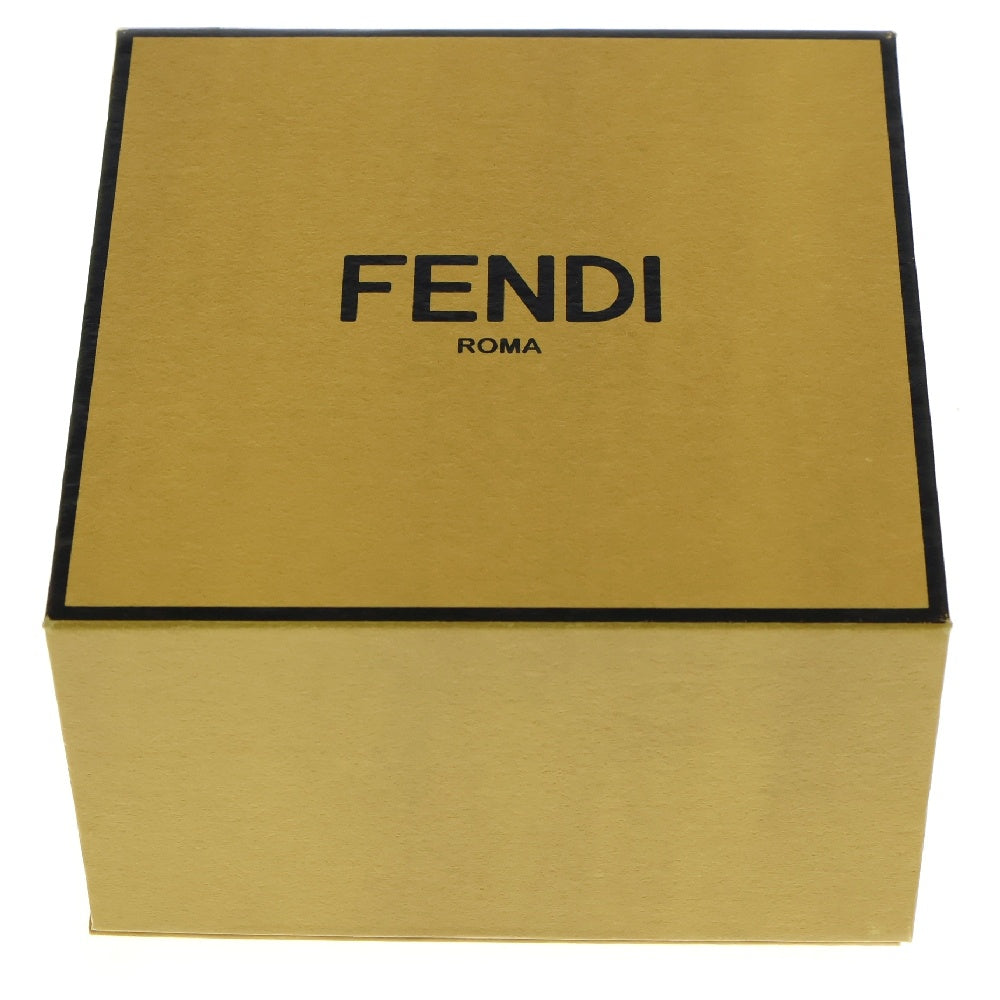 FENDI(フェンディ) FFロゴ バゲット フープピアス ゴールド
